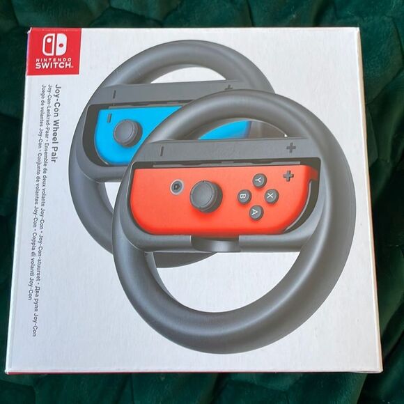 Nintendo Switch Joy-Con Wheel Pair - Picture 1 of 3